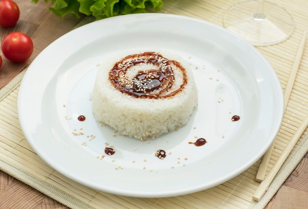 Рис японский в соусе мирин